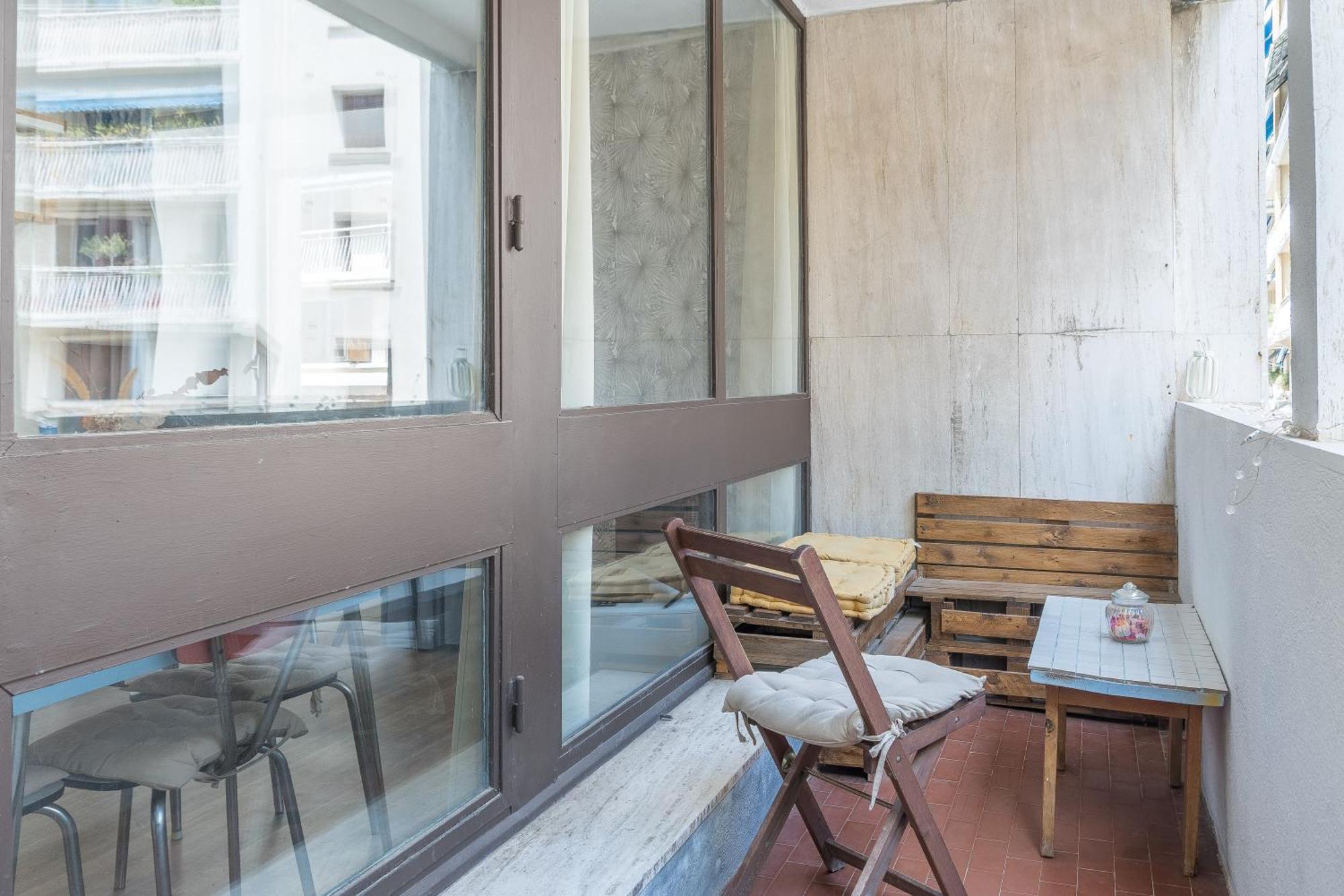 *Las Flores* Joli Studio Avec Balcon Marsella Exterior foto